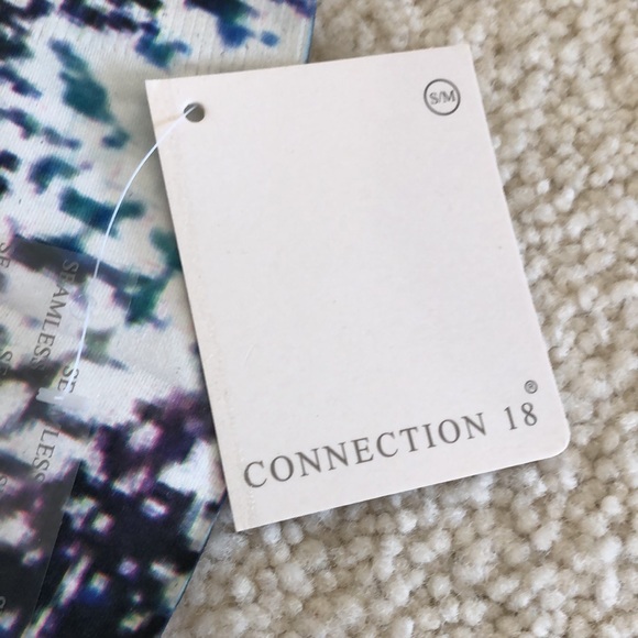 NWT Connection 18 Cropped tube top popular static print! - Picture 4 of 13